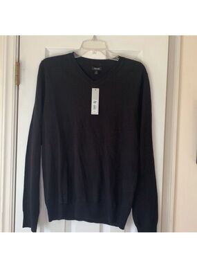 Apt. 9 Men's Black V-Neck Pullover Sweater